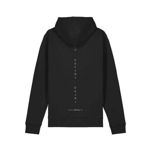 Typh Barrow Dreama hoodie, unisex organic cotton with embroidered logo